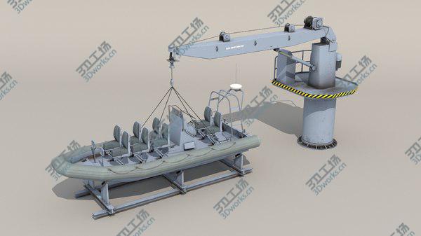 images/goods_img/20210312/3D RHIB with Davit/3.jpg